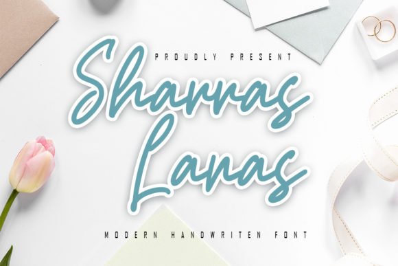 Sharras Lanas Font - Featured Image