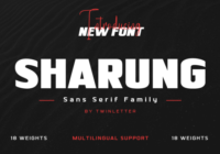 Sharung Font - Featured Image