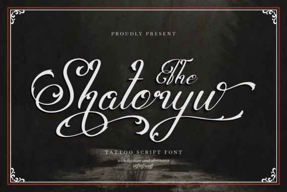 Shatoryu Font - Featured Image
