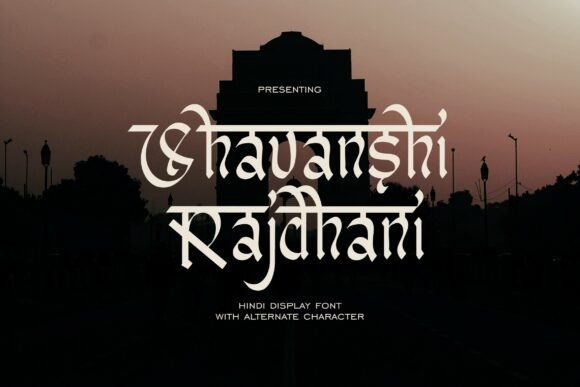 Shavanshi Radjani Font - Featured Image