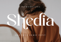 Shedia Font - Featured Image