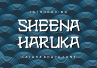Sheena Haruka Font - Featured Image