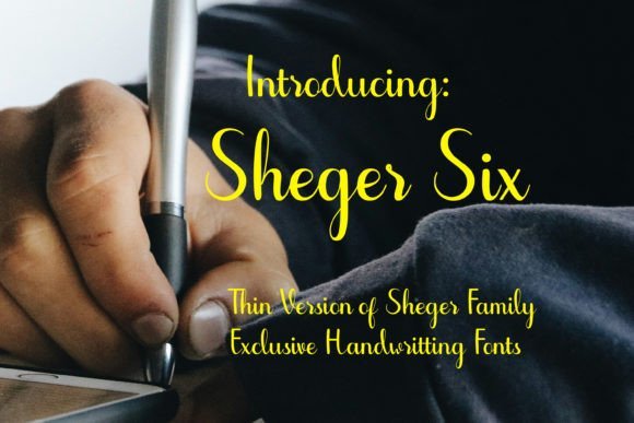 Sheger Six Font - Featured Image