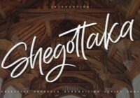 Shegottaka Font - Featured Image