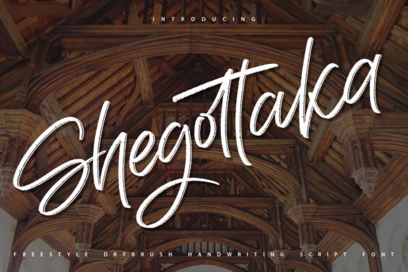 Shegottaka Font - Featured Image