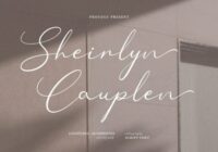 Sheirlyn Cauplen Font - Featured Image
