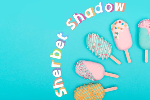 Sherbet Shadow Duo Font - Featured Image