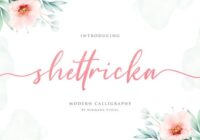 Shettricka Font - Featured Image