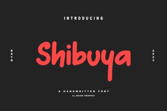 Shibuya Font - Featured Image