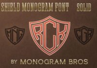 Shield Monogram Font - Featured Image