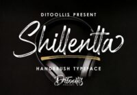 Shillentta Font - Featured Image