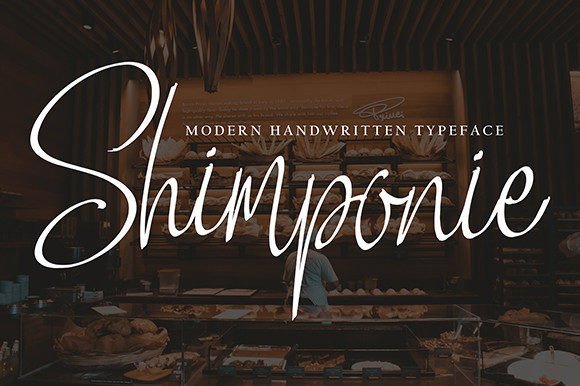 Shimponie Font - Featured Image