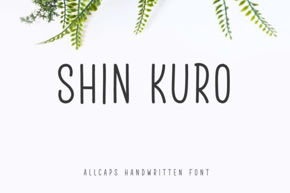 Shin Kuro Font - Featured Image