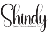 Shindy Font - Featured Image