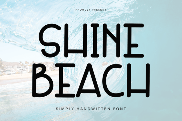Shine Beach Font - Featured Image