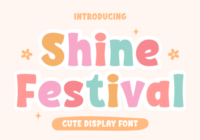 Shine Festival Font - Featured Image