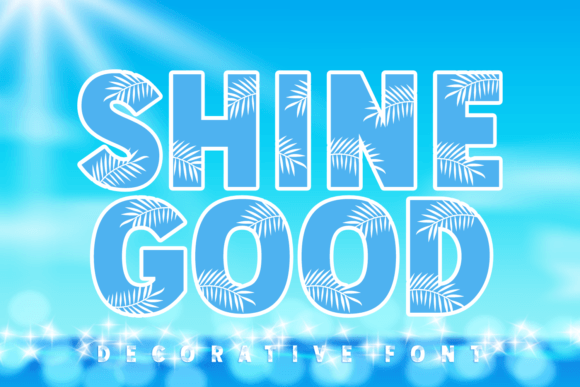Shine Good Font - Featured Image