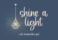 Shine a Light Font - Featured Image
