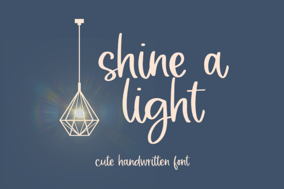 Shine a Light Font - Featured Image