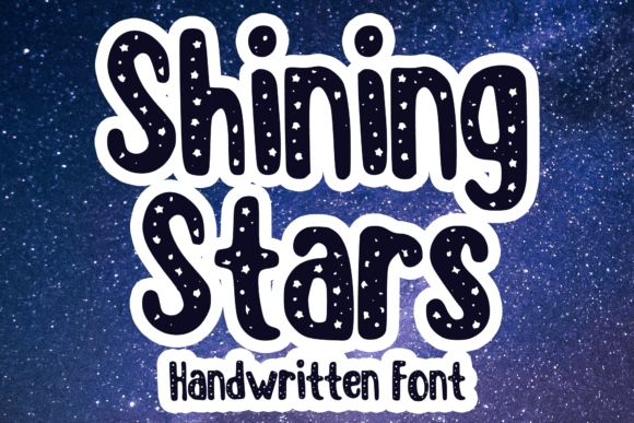 Shining Stars Font - Featured Image