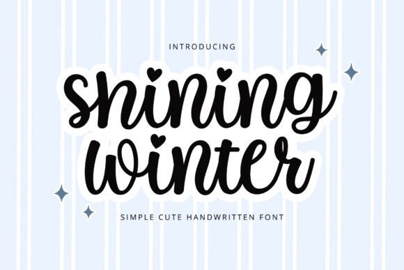 Shining Winter Font - Featured Image