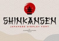 Shinkansen Font - Featured Image