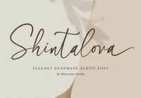 Shintalova Font - Featured Image