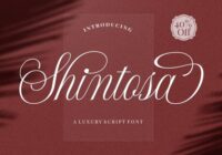 Shintosa Font - Featured Image