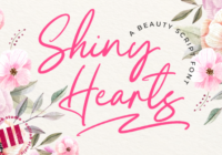 Shiny Hearts Font - Featured Image