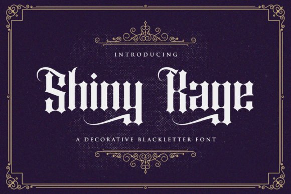 Shiny Kage Font - Featured Image