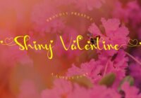 Shiny Valentine Font - Featured Image