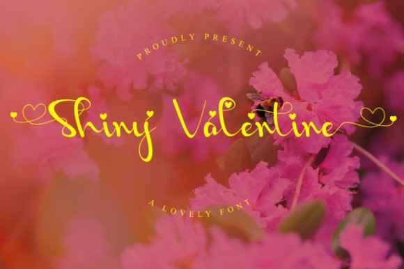 Shiny Valentine Font - Featured Image
