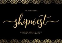 Shipwest Font - Featured Image