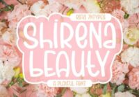 Shirena Beauty Font - Featured Image
