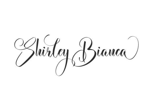 Shirley Bianca Font - Featured Image
