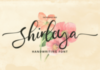 Shirleya Font - Featured Image