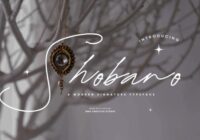 Shobaro Font - Featured Image