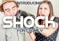 Shock Font - Featured Image