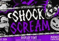 Shock Scream Font - Featured Image