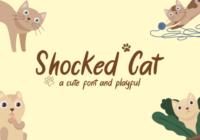 Shocked Cat Font - Featured Image