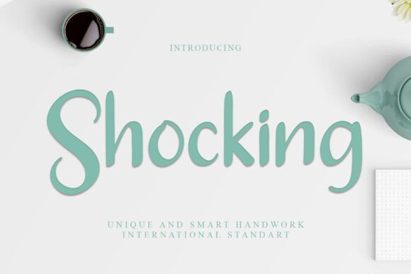 Shocking Font - Featured Image
