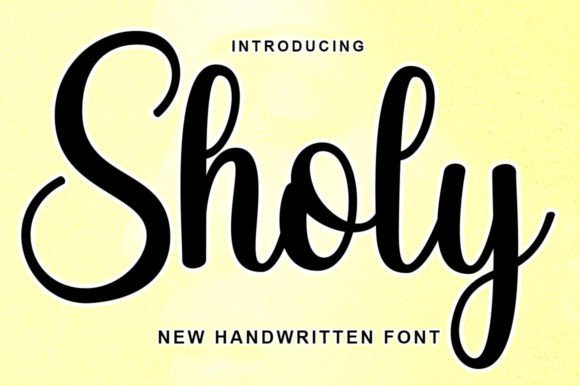 Sholy Font - Featured Image
