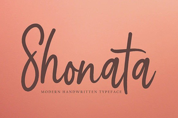 Shonata Font - Featured Image