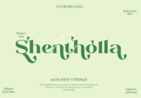 Shonthella Font - Featured Image