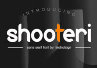 Shooteri Font - Featured Image
