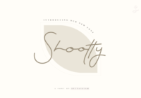 Shootty Font - Featured Image