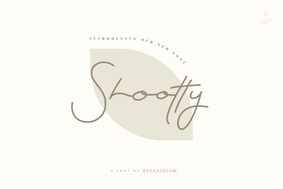 Shootty Font - Featured Image