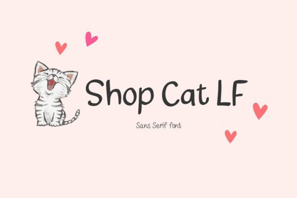 Shop Cat Lf Font - Featured Image
