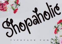 Shopaholic Font - Featured Image