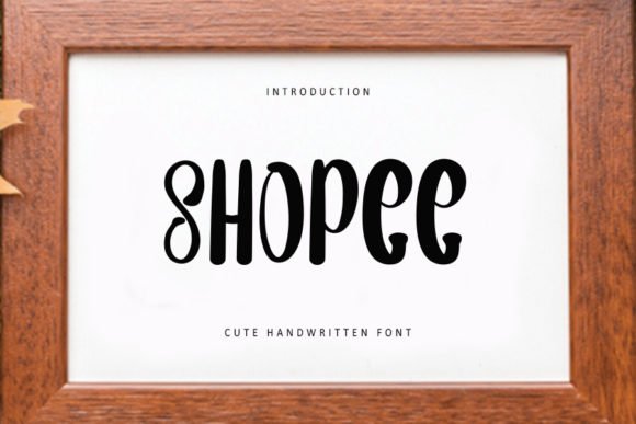 Shopee Font - Featured Image